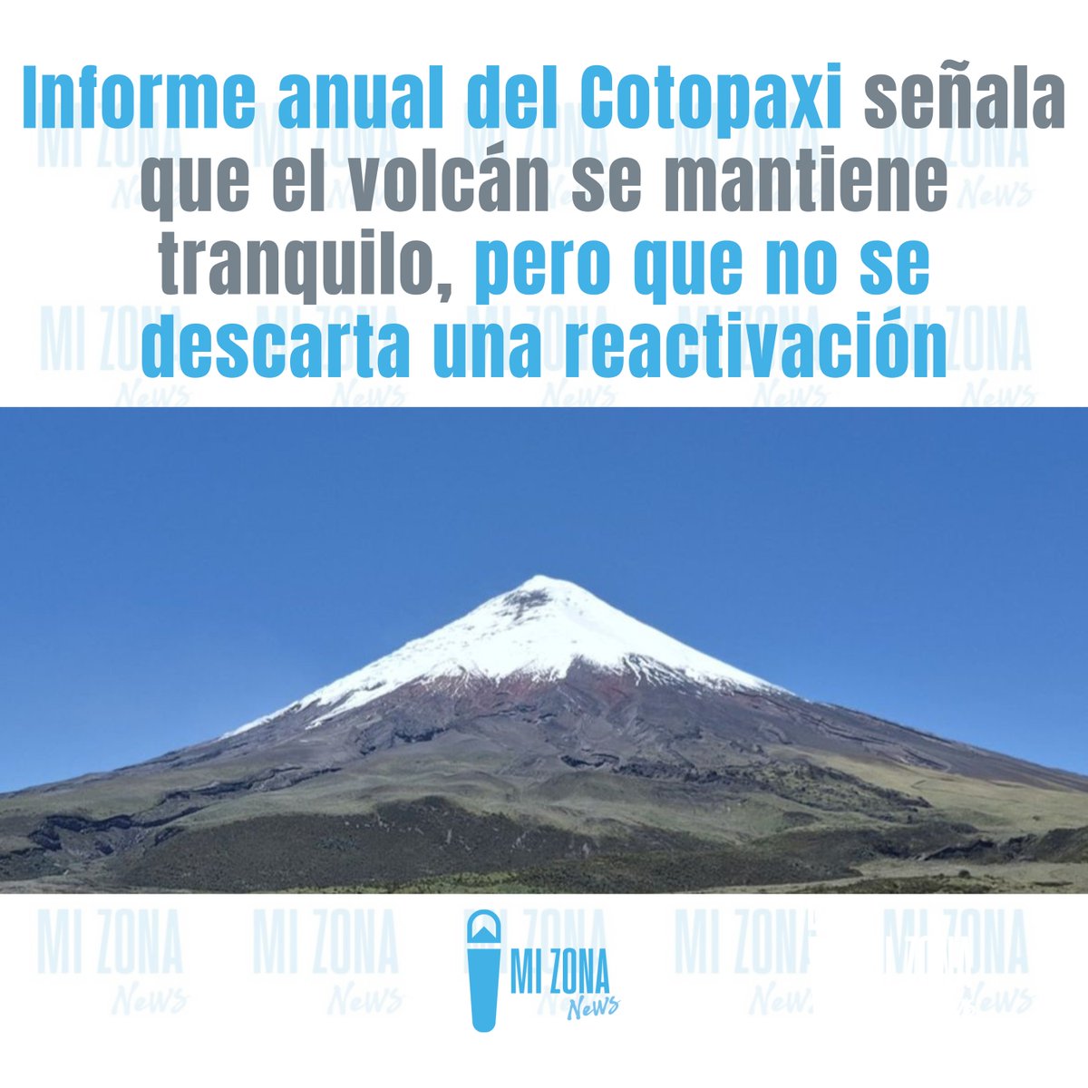 MiZonaNews's tweet photo. El @IGecuador presentó este martes 21 de abril de 2026 el informe anual sobre el comportamiento del volcán Cotopaxi desde enero de 2025.👇#Latacunga #Machachi #Samgolquí #Quito #Salcedo #Ambato #Tena #Napo #Archidona

https://t.co/9cKhfdgo94 https://t.co/oi3XLCIMiC