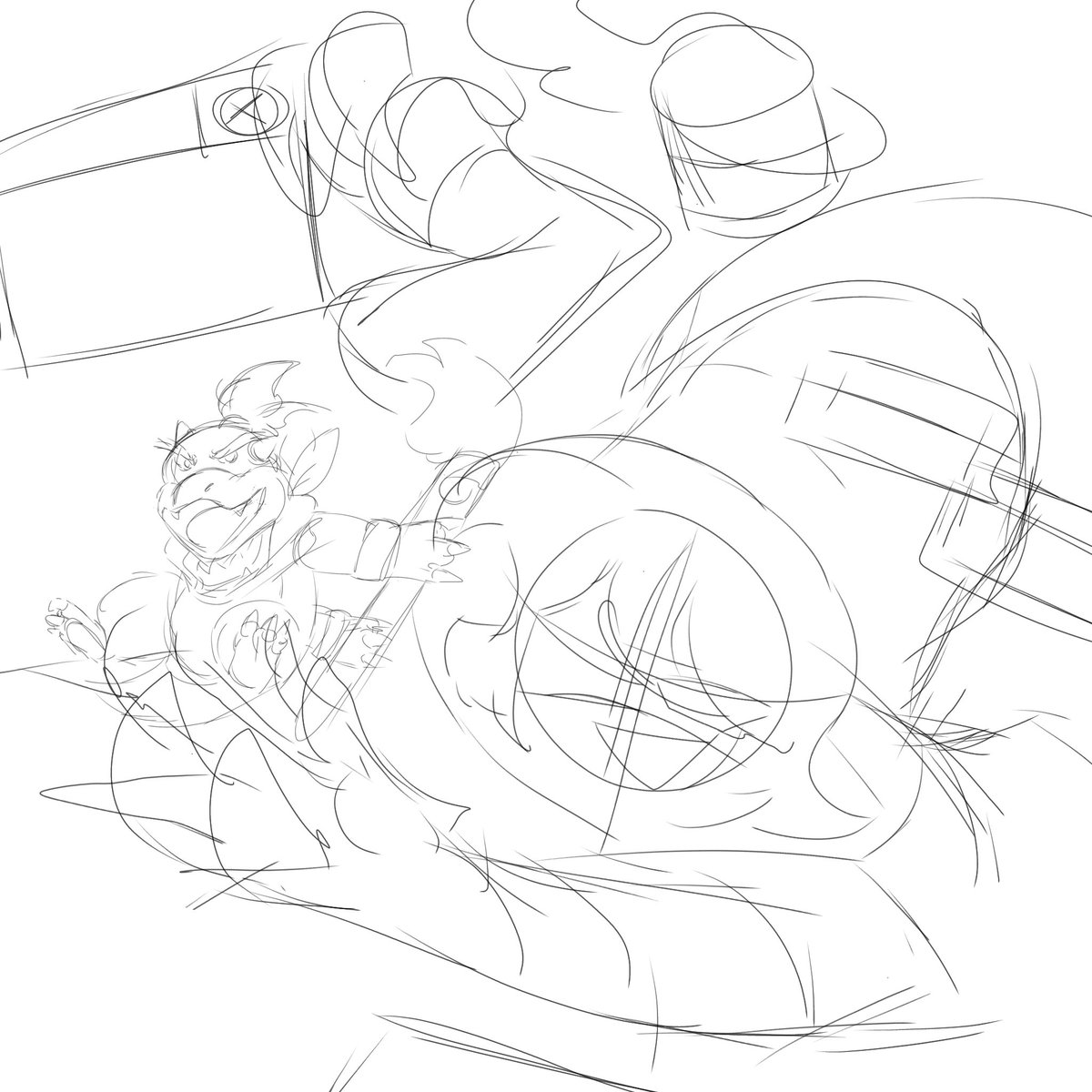 roivarahClMFpe's tweet image. 1- Art AGETHA (agetha from m'y au Style Art) and baby BOWSER.(From Mario galaxie) -Wip
2-Crazy and Lumalee (from Mario galaxie) - wip

Ya, let me just explain you that for me crazy and Lumalee have same feature , and same for art agetha and baby bowser .
#Mariogalaxie
#Kativerse