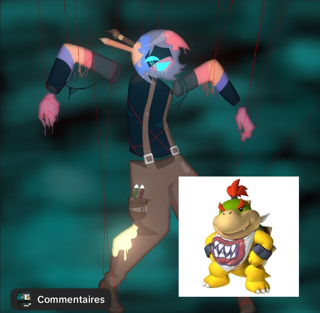 roivarahClMFpe's tweet image. 1- Art AGETHA (agetha from m'y au Style Art) and baby BOWSER.(From Mario galaxie) -Wip
2-Crazy and Lumalee (from Mario galaxie) - wip

Ya, let me just explain you that for me crazy and Lumalee have same feature , and same for art agetha and baby bowser .
#Mariogalaxie
#Kativerse