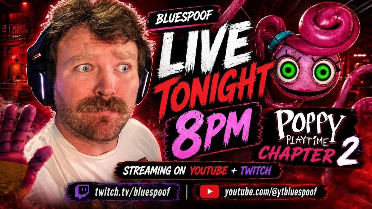bluespoof's tweet image. It’s TUESDAY!!
I’m streaming!
Come hang out &amp;amp; chat. 

#itsaneverytuesdaything #streaminglive #poppyplayhouse #horror #scaredypants instagr.am/p/DXaX2g5DvlU/