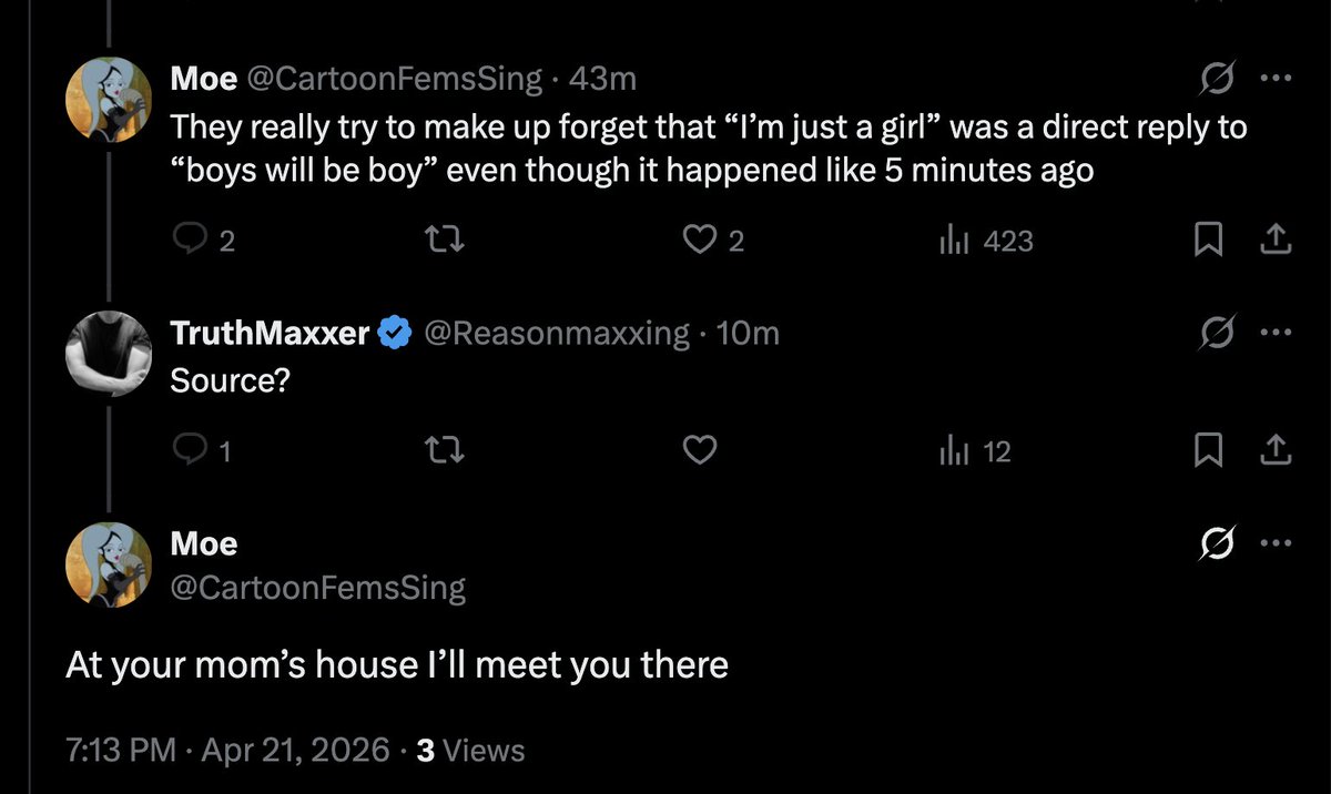 TruthMaxxer (@Reasonmaxxing) / Posts / X