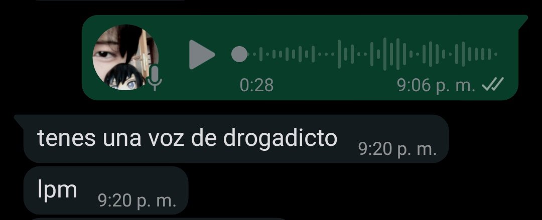 vale perdón eh nunca más