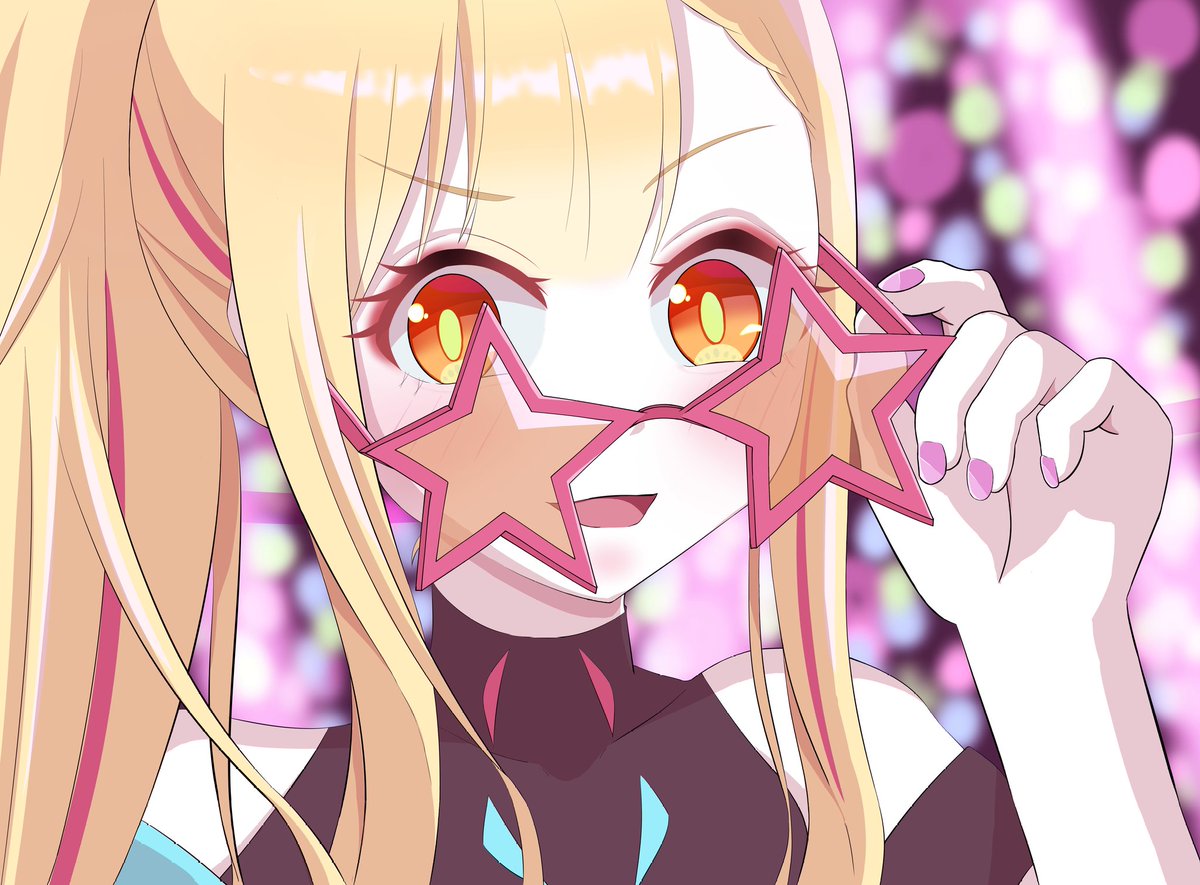 描けた、コラボライブ衣装のかぐやが