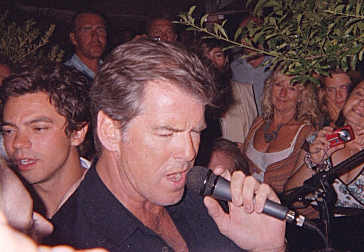 the mamma mia! wrap party