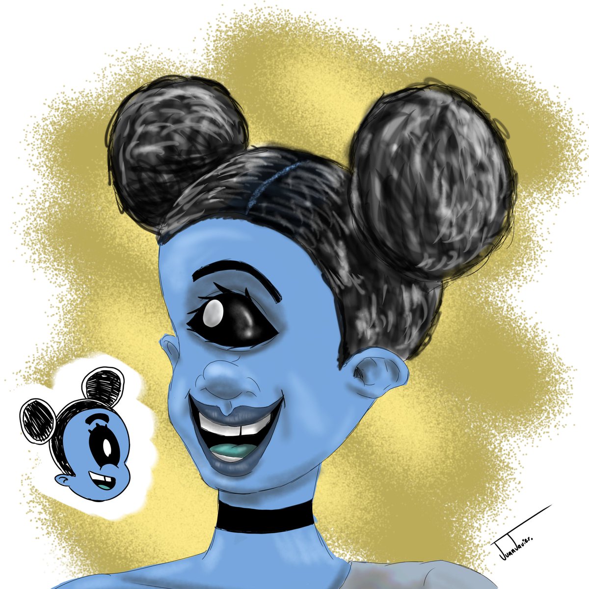 0Juan_Javier0's tweet photo. Mi intento en dibujar a Pat-1 mas realistas y...
Em...no se si es porque aun ni me sale dibujar bien realista o es porque ella si se vería un poco aterradora por el hecho de ser una ciclope alienigena xd
#Pat1 https://t.co/SebrrpIQ5W
