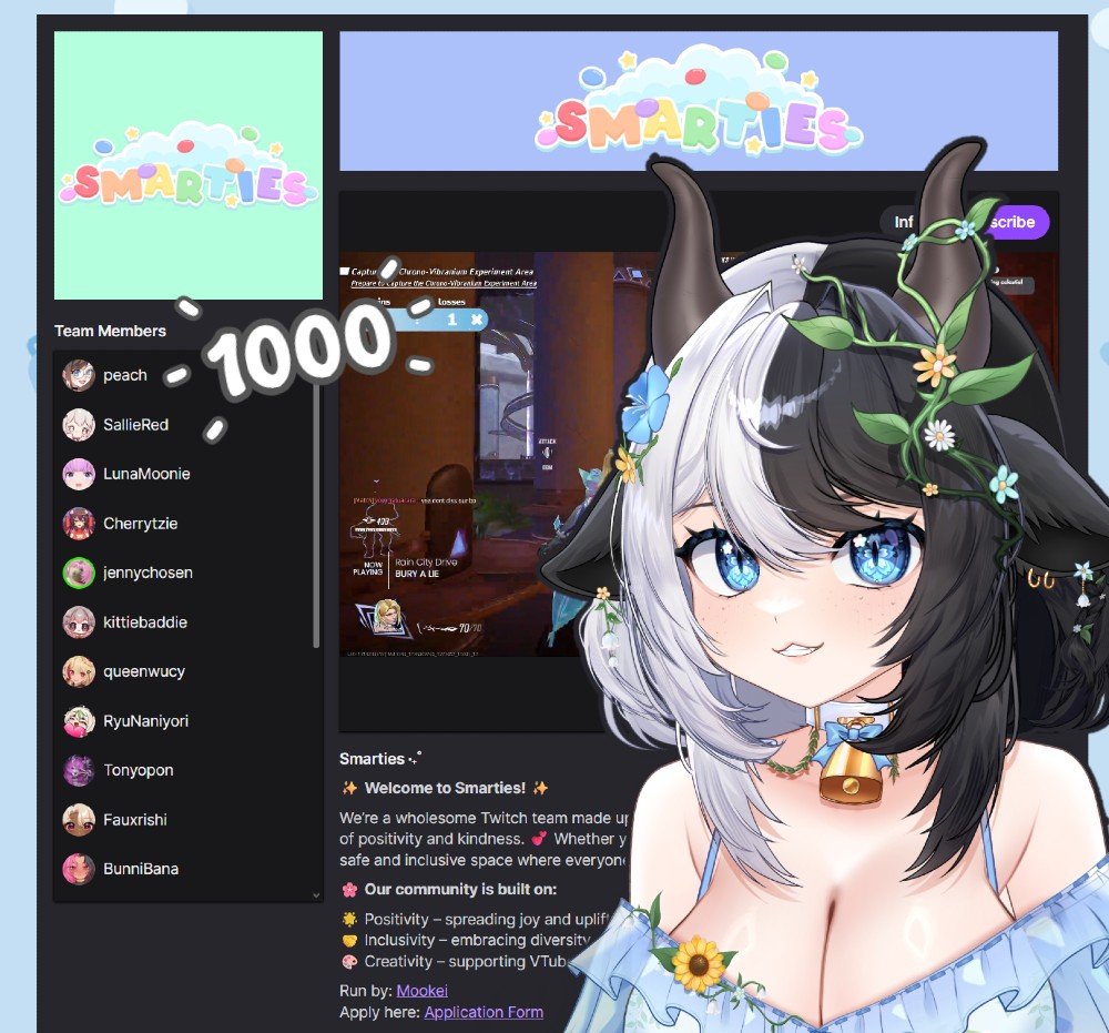 Smarties ꒰Vtuber Team꒱ tweet media