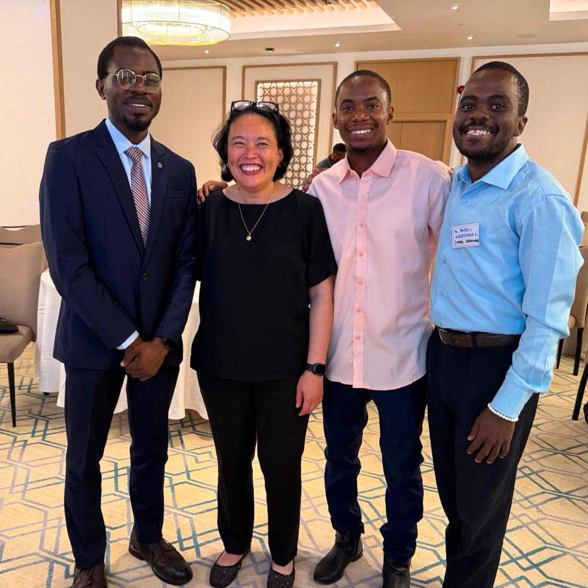 missionbrainorg's tweet photo. Igdaliah Otitoola, one of the Assistant Directors of Global Empowerment presented Mission:BRAIN’s update on our pledge at the Boston Declaration update session of the 2nd WFNS International Global Neurosurgery and 1st ISGNS Conference in Tanzania, on Wednesday 15th April 2026. https://t.co/gNEmhxUqiW