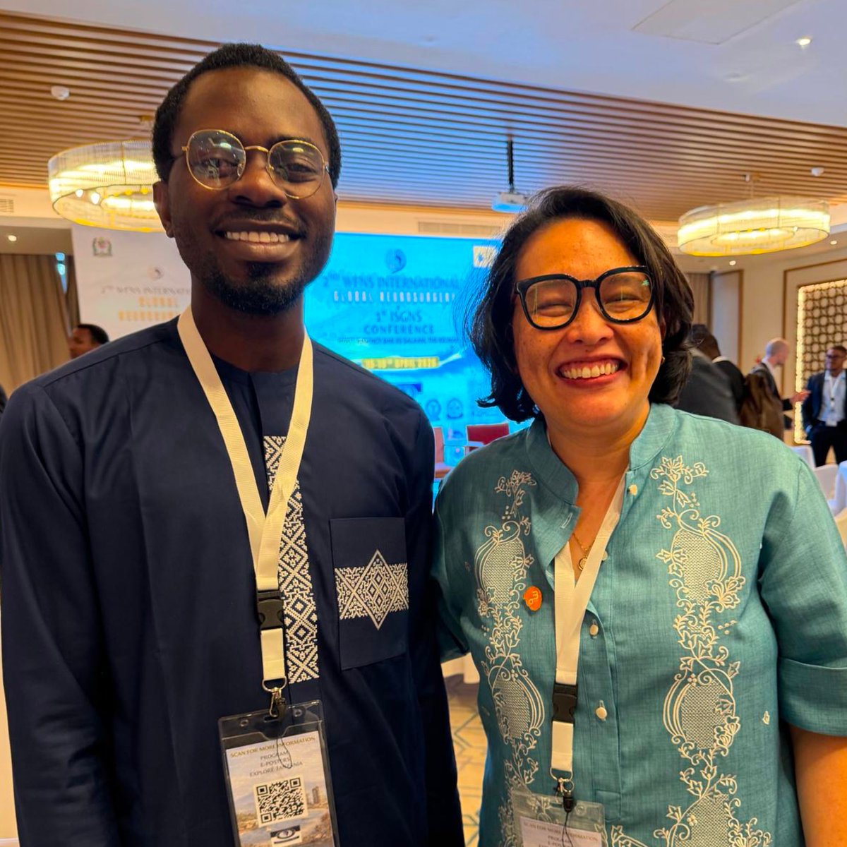 missionbrainorg's tweet photo. Igdaliah Otitoola, one of the Assistant Directors of Global Empowerment presented Mission:BRAIN’s update on our pledge at the Boston Declaration update session of the 2nd WFNS International Global Neurosurgery and 1st ISGNS Conference in Tanzania, on Wednesday 15th April 2026. https://t.co/gNEmhxUqiW
