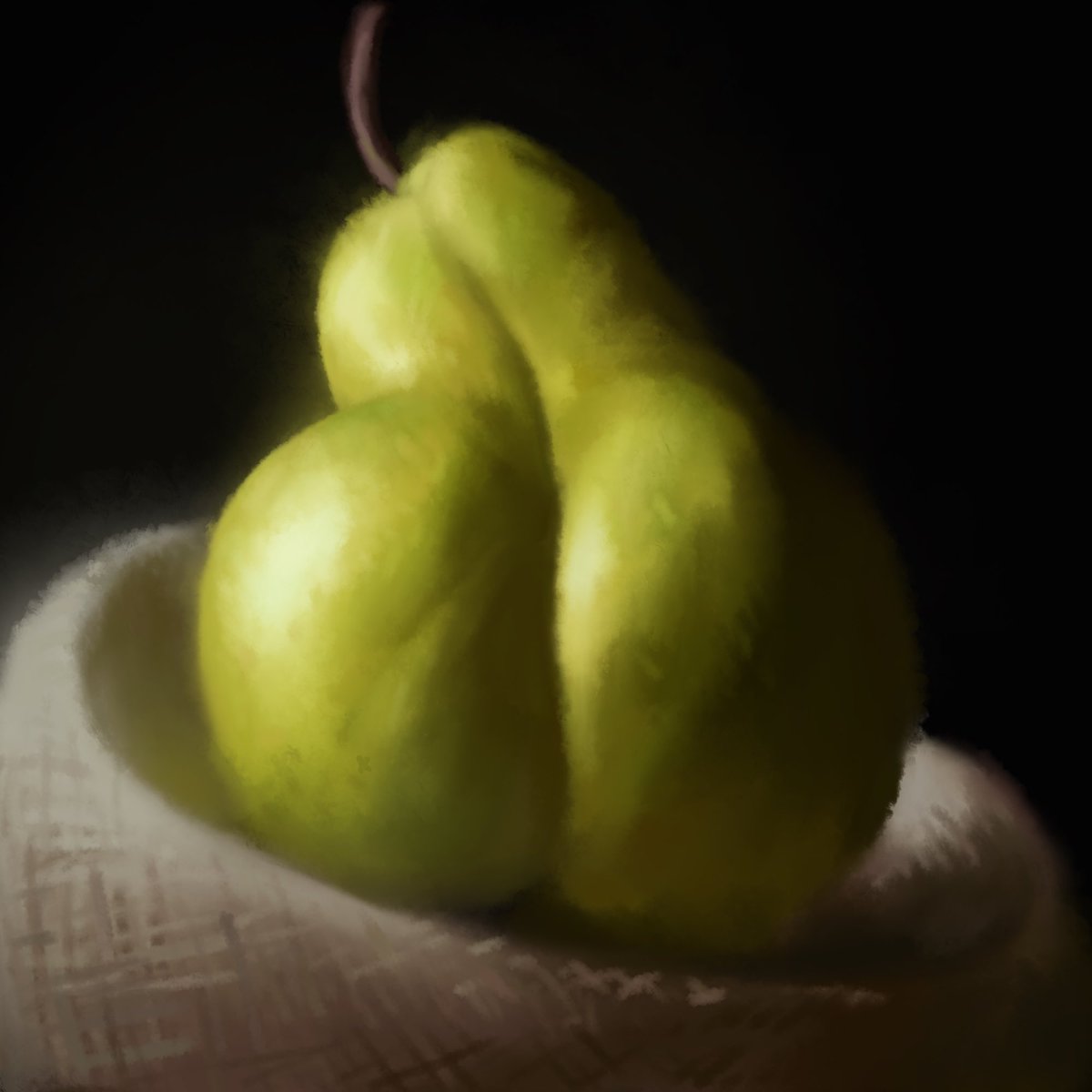 color and form study, still life