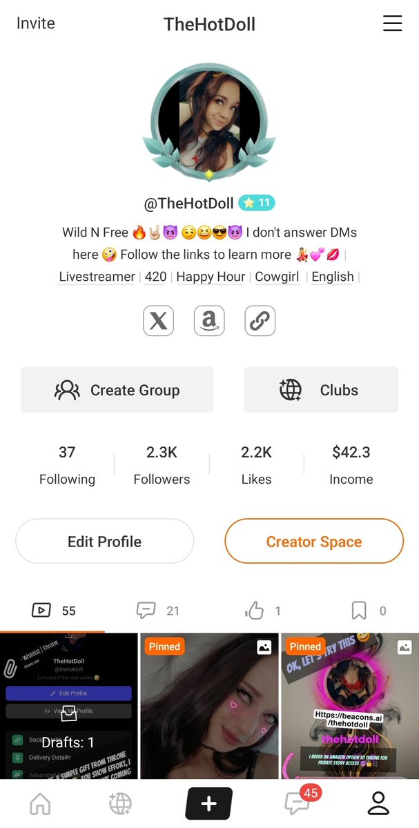 TheHotDoll tweet media