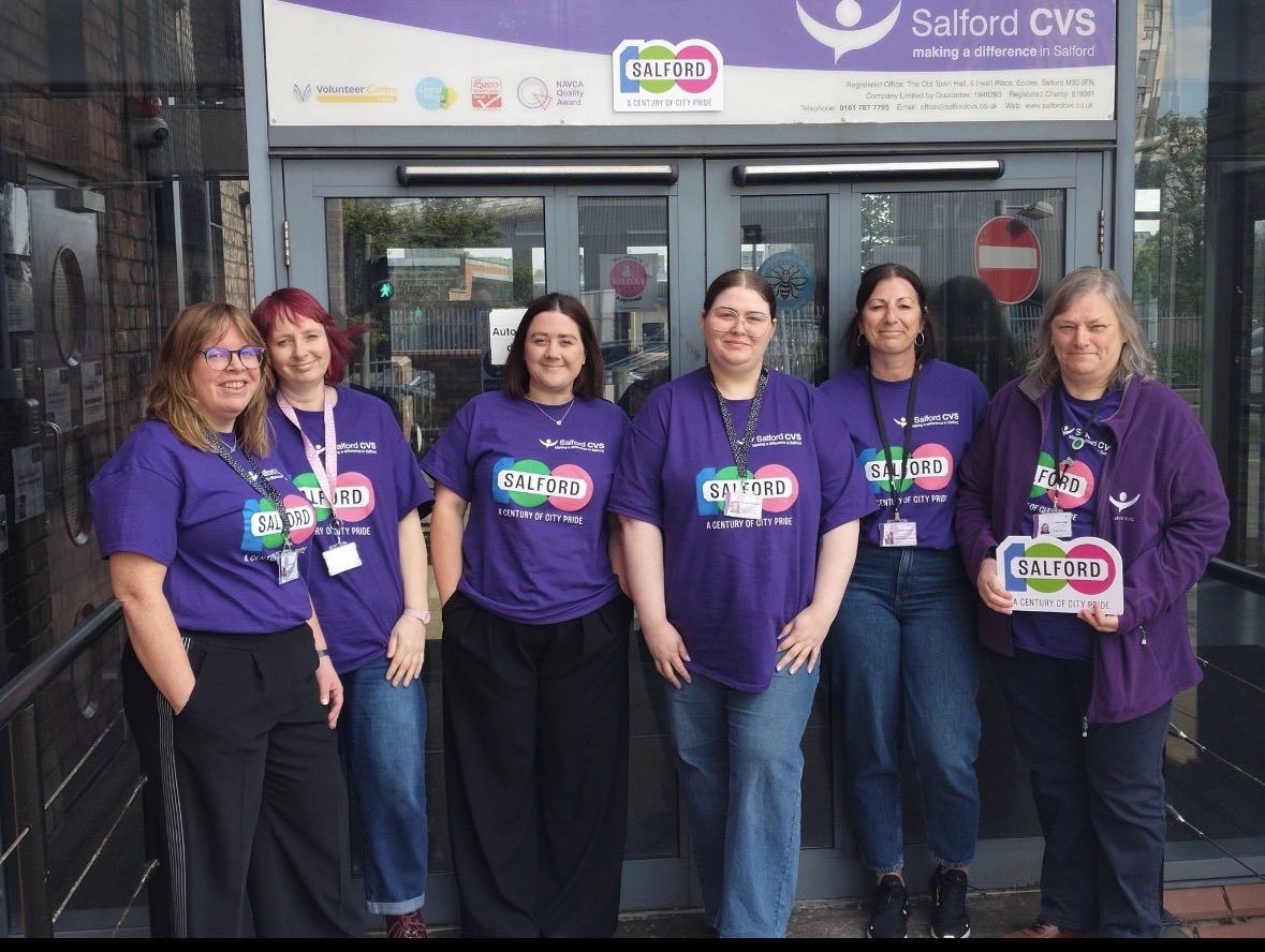 CEOSalfordCVS's tweet image. Whew!! What a day… so proud of my team today, who have visited sites across the length and breadth of our city, celebrating Salford’s centenary and the work of our fabulous #VCSE sector and local #communities 💕

#Salford100 #SalfordCentenary