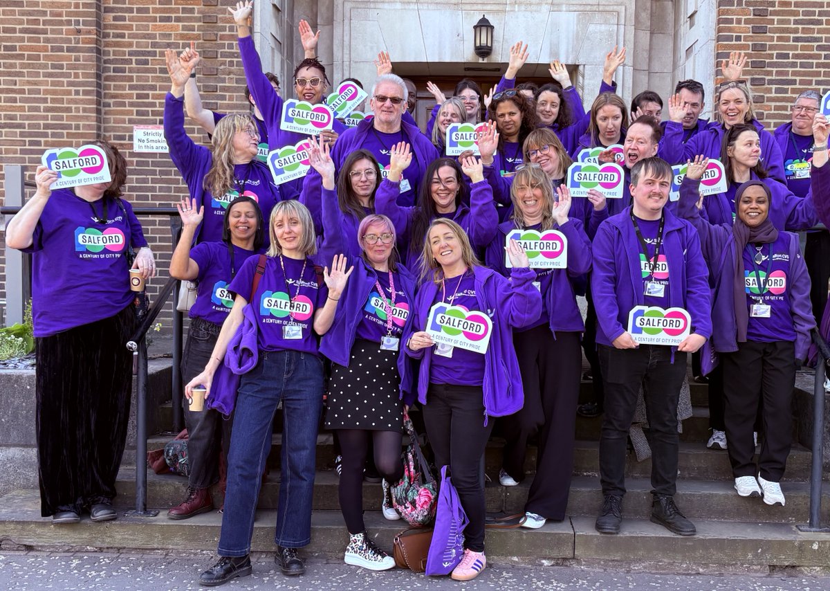 CEOSalfordCVS's tweet image. Whew!! What a day… so proud of my team today, who have visited sites across the length and breadth of our city, celebrating Salford’s centenary and the work of our fabulous #VCSE sector and local #communities 💕

#Salford100 #SalfordCentenary