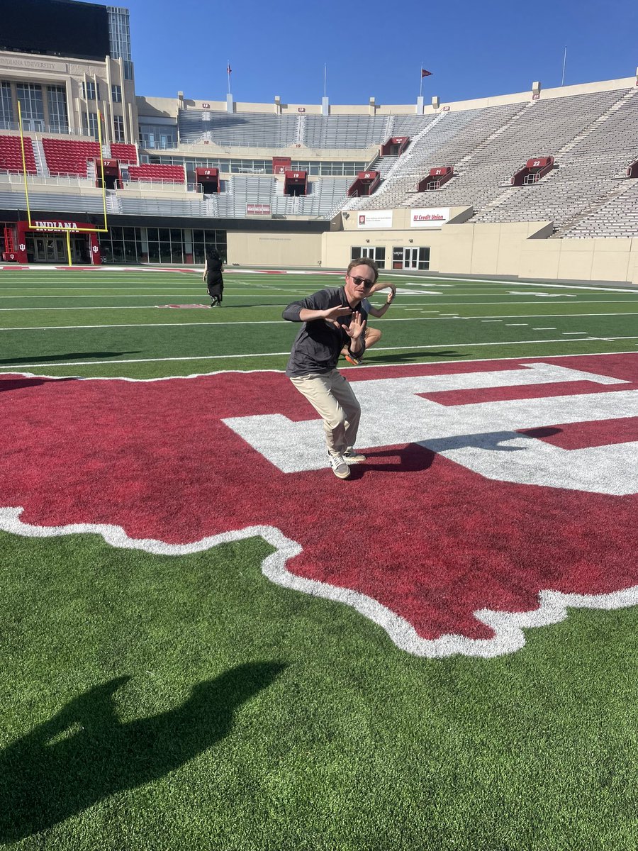 TheRealJimmyRay's tweet photo. My tryout for IU Football went pretty well https://t.co/pTdjIffyK6