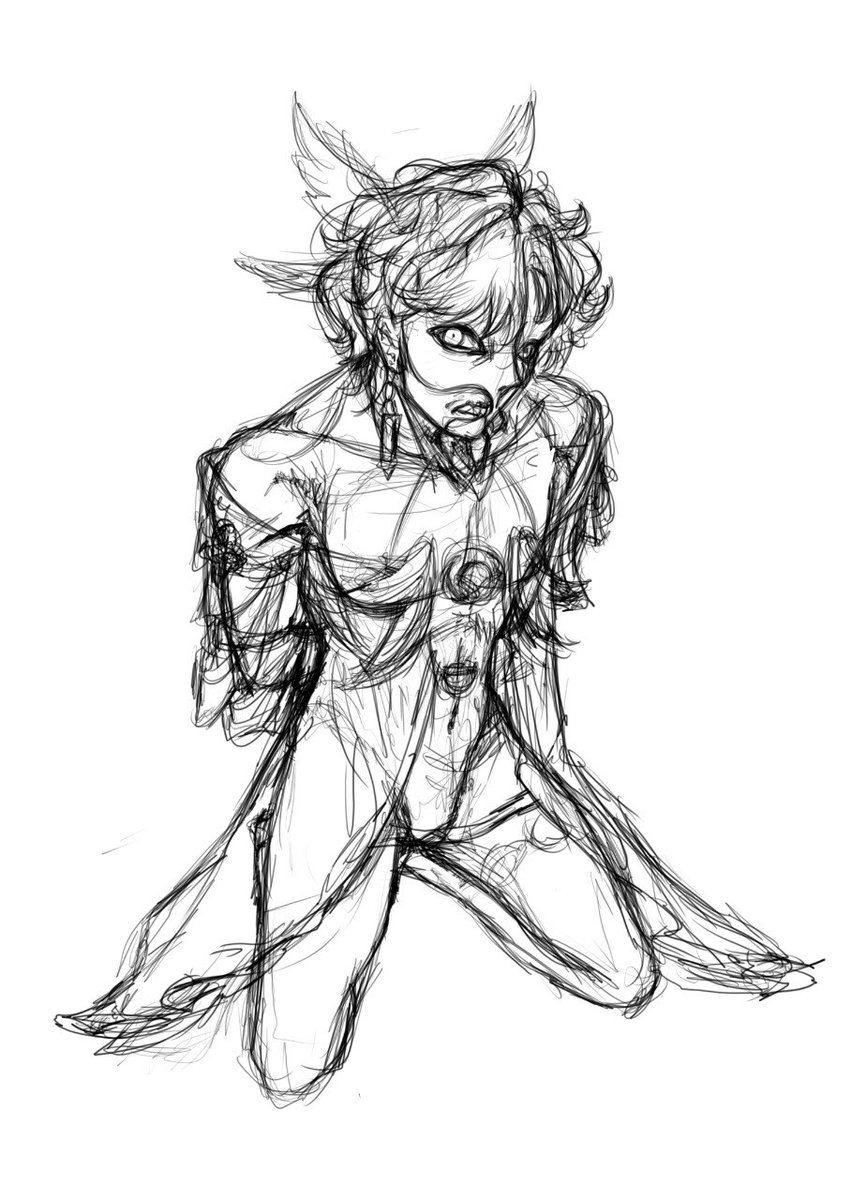FakeHuman40's tweet photo. A sketch... Ah it's almost 5 am bro, I gotta sleep.
Webby doesn't like the clothes.
#dottore #webtore #genshininmpact https://t.co/TnlqxySZPG