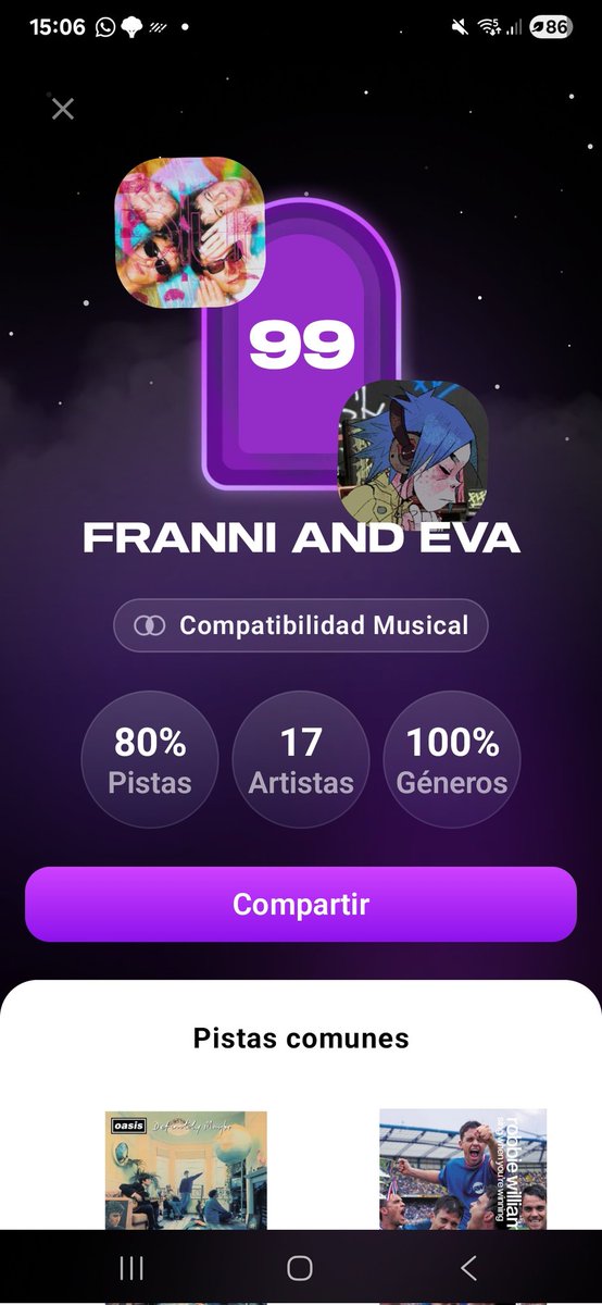 Franni es la novia de Missy Albarn🇦🇷 tweet media
