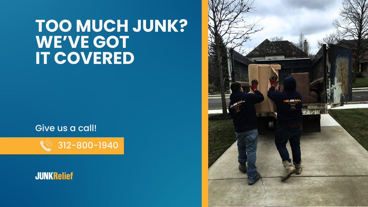 JUNK Relief - Fast, Friendly, and Professional! tweet media