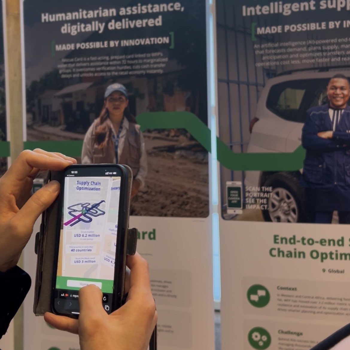 GermanAmbUN_NY's tweet photo. Innovation can help us adapt faster, act smarter and deliver on humanitarian and development needs more efficiently. The question is not whether we should innovate, but how.

Great to open the @WFPInnovation Exhibition at UNHQ with Amb. Konfourou of Mali, @WFP and partners. https://t.co/urGWclqdW1