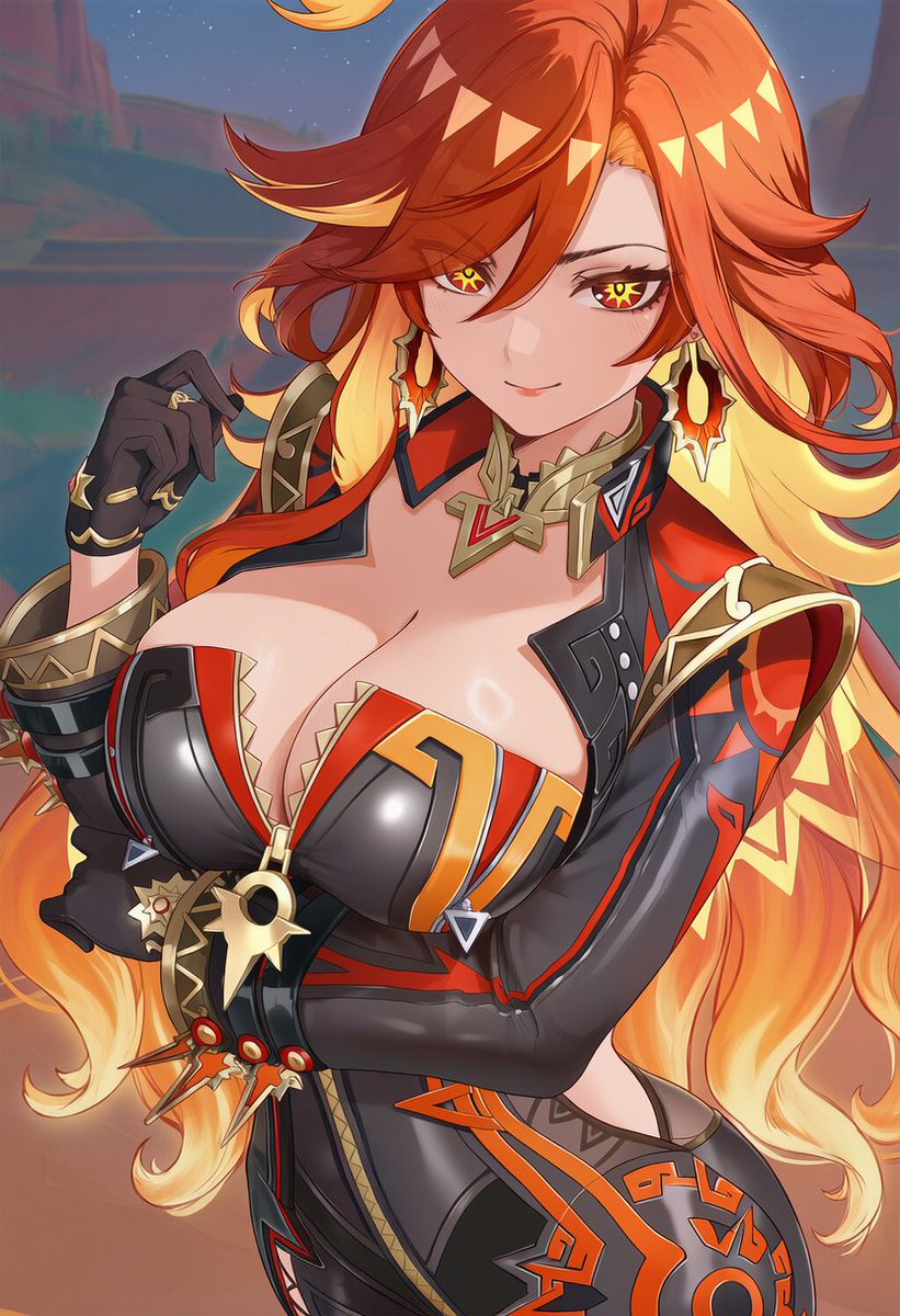 Mavuika ❤️‍🔥
SFWイラスト