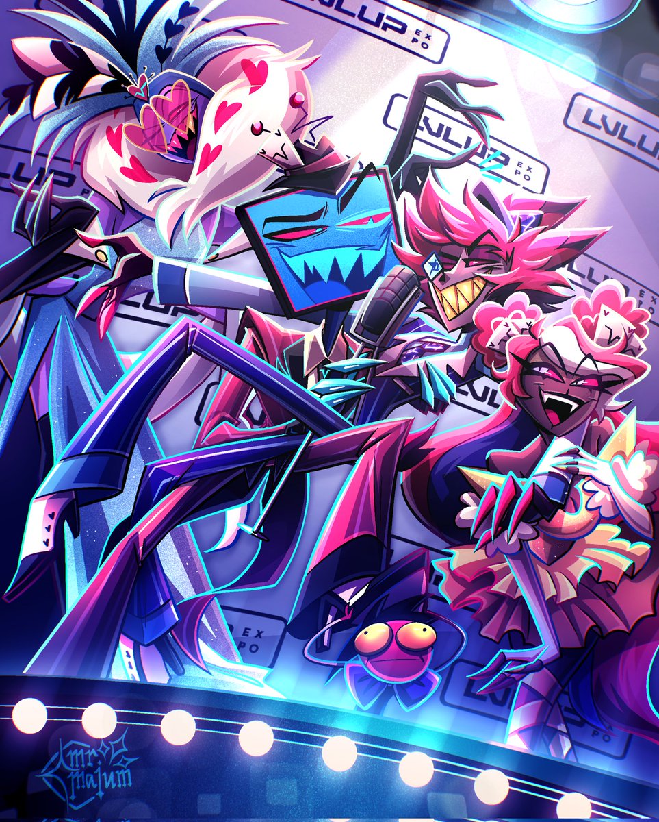 ALASTOR DE AZUL Y VOX DE ROJO QUEEEEEEE??!?@?!?#?!?# MAS ENCIMA, LAS MIRADAS QUE SE DAN DIOOOOOOS 🛐🛐🛐🛐🛐

ESTO YA ES CANON GENTE POR FAVOR QUE NADIE ME BAJE DE ESTE BARCO SE CHUPARON HASTA LOS PECADOS EN LAS VEGAS