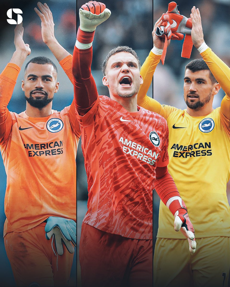 Squawka's tweet photo. Goalkeepers to keep 20+ Premier League clean sheets for Brighton:

◎ 27 - Mathew Ryan
◎ 27 - Robert Sanchez
◉ 20 - Bart Verbruggen 🆕

He didn't even have to make a save this evening. 😀 https://t.co/BqTfWW9FW6