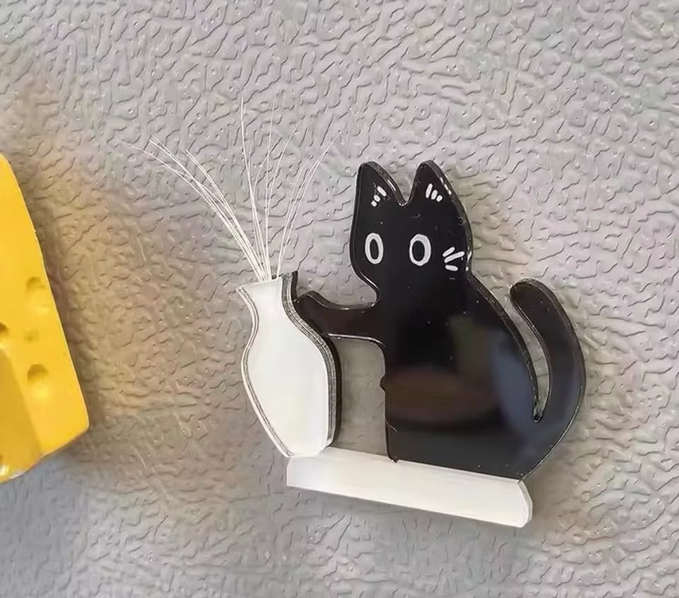 você teria esse ímã pra guardar os pelinhos do seu gato?????