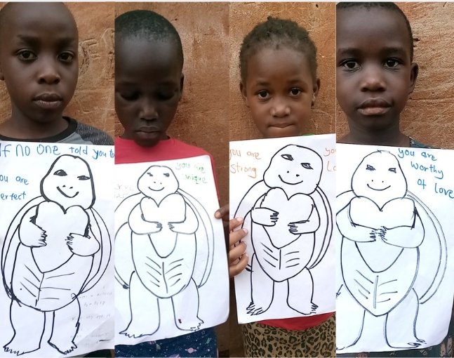 GodJinja's tweet image. Creativity shines when love is the foundation. Our children’s drawings are a reflection of the powerful message they’ve embraced: they are loved, valued, and capable of achieving greatness. 💖
#ChildDevelopment #ArtTherapy #LoveAndLearning