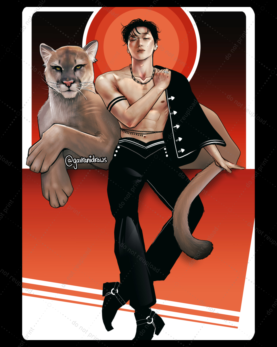 puma 🐾 #CHOISAN #ATEEZfanart