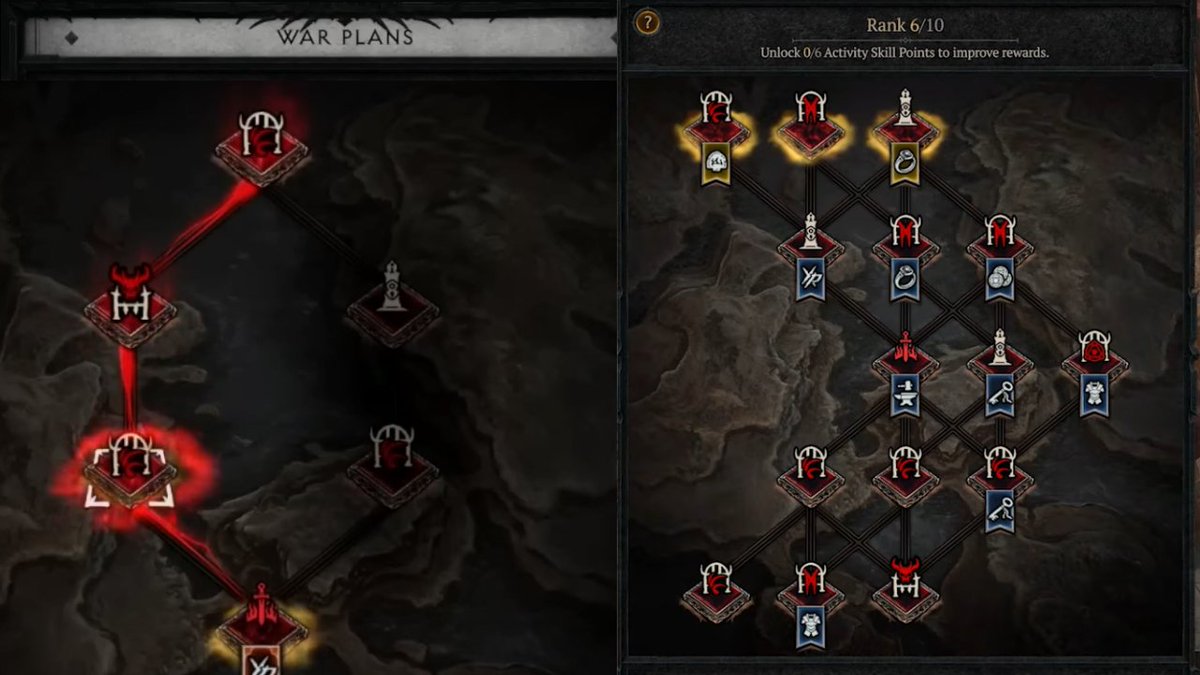WarlugTv's tweet image. War Plans is Giving a lot of options it seems in the end game. what do you think?

if you want to join me in the adventure 
Youtube.com/warlug
Twitch.tv/warlug

#Diablo4 #DiabloIV #Diablopartner