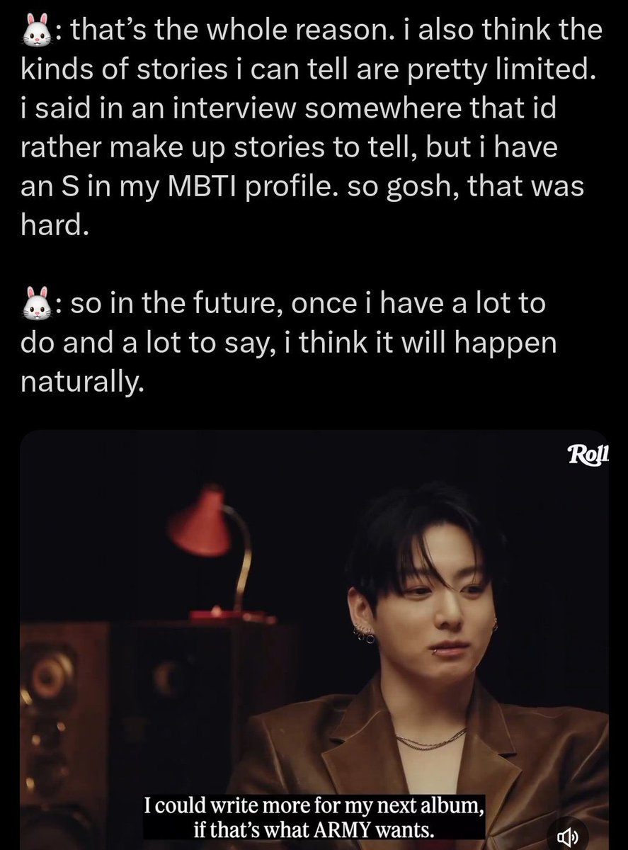 rubyrosl's tweet photo. @pearlytrivia but thats what jungkook said, not jennie? every army liking this post is indirectly hating on jungkook LMFAOOO IM DEAD https://t.co/ezqtT6xoNu