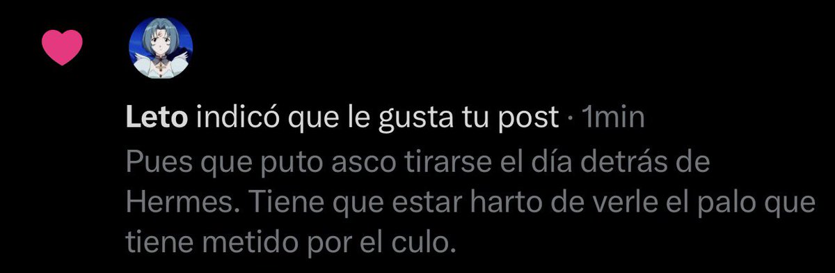 Leto opina como yo, <a href="/C0RD0LICM/">𝗝𝗔𝗡𝗘𝗧.</a> 

Deja a ese novio tuyo.