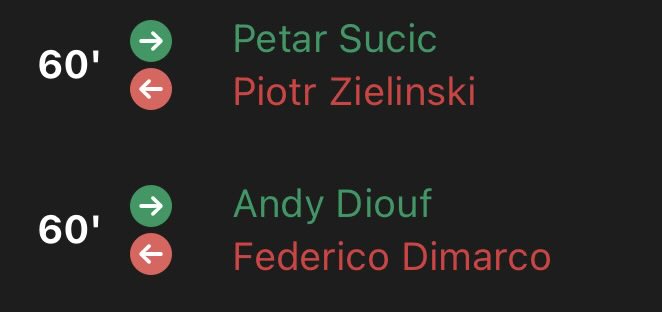 C'era chi toglieva Chalanoglu Perisic e Lautaro sull'1-0. 

Altri invece sullo 0-2: