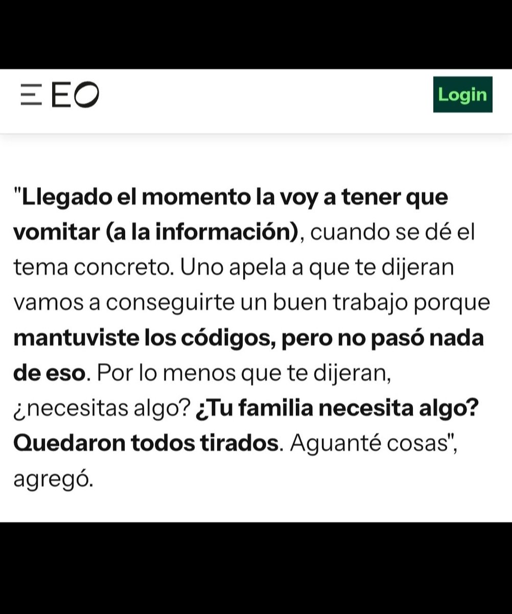 👀⤵️
"Llegando el momento voy a tener que vomitar todo" dijo Carlos Taroco‼️

"Hay otros políticos y policías involucrados en el caso Penadés"

Ooooootro episodio aislado 🙄

Viva el Partido Nacional carajo!
