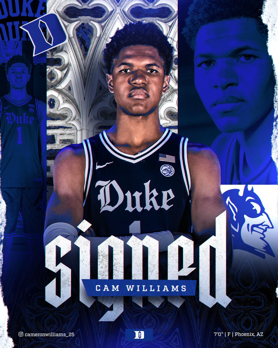 duke_central's tweet photo. Powerhouse duo.   

6'11 Cam Williams x 6'11 Pat Ngongba 😤

An unstoppable force.   

📷: @DukeMBB https://t.co/jfXVhWhQPH