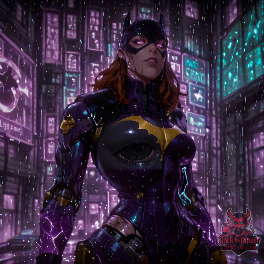JackTheRip77160's tweet image. ‘🤖 Batgirl wants us to help her upgrade her suit again... and the cybernetic components’

Right, we won't keep her waiting

#CyberTuesdayAI by @JackTheRip77160 and @VxRender

#AIart #StableDiffusion #DigitalArt #AIArtists #SFW