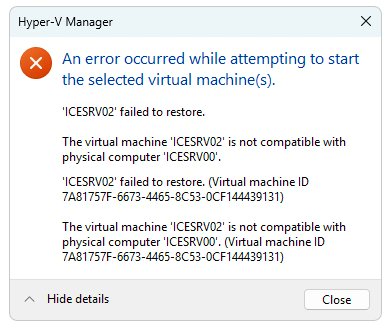 andresbohren's tweet image. 🚨After installing the #Windows #Server 2025 to #Preview Build 29558 - the VM's wouln't start anymore.
Read the Blog Article how to fix it 📣
bit.ly/4e2PxAz