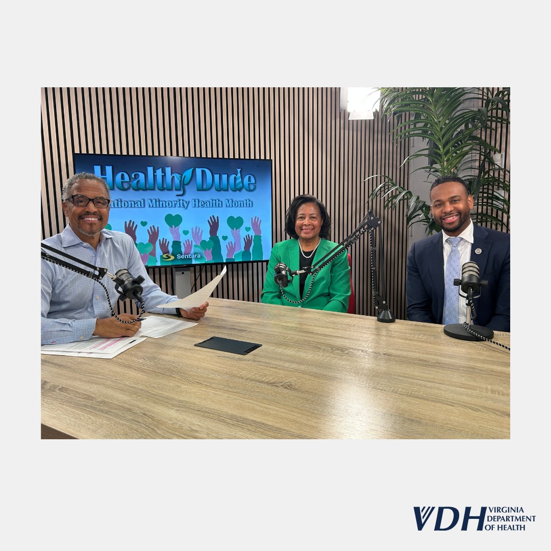 Va Dept of Health tweet media