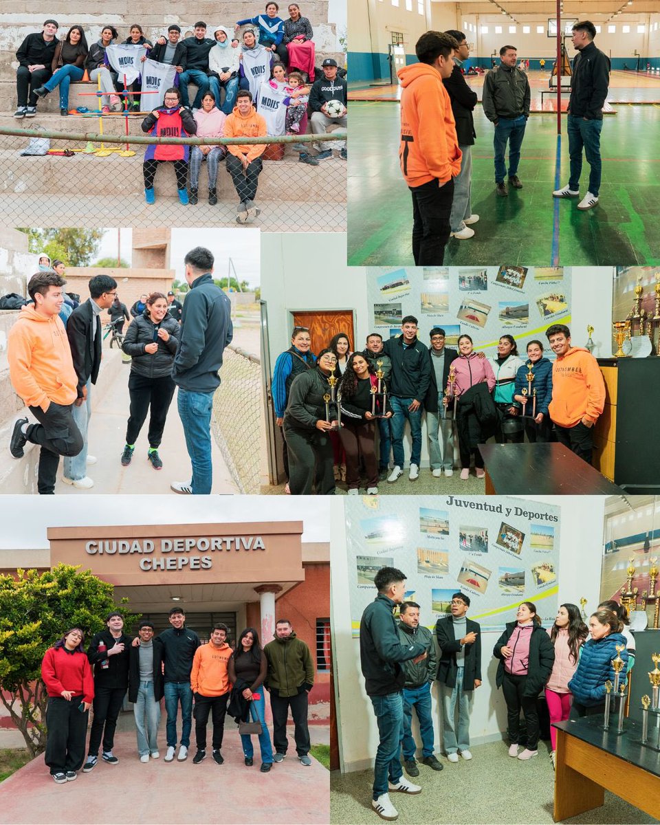 Jose_delg95's tweet photo. 🙌 En Chepes recorrimos espacios, escuchamos a los estudiantes y resolvimos demandas colectivas: desde los proyectos del C.D.E de la Esc. Normal hasta el fortalecimiento de equipos de vóley y fútbol femenino del polideportivo. 

En equipo como pide @QuintelaRicardo ✌🏻 https://t.co/BCPfLN7NEV
