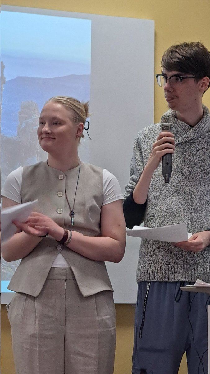 JacquiSundquist's tweet photo. Super proud of Lily. She is graduating from the Transitions to employment program at @NorQuest . She was the co-host for the family celebration today.  June 9th is the  cap and gown ceremony at the Expo Centre. ❤️   #proudmom https://t.co/K8PD6NVWEL