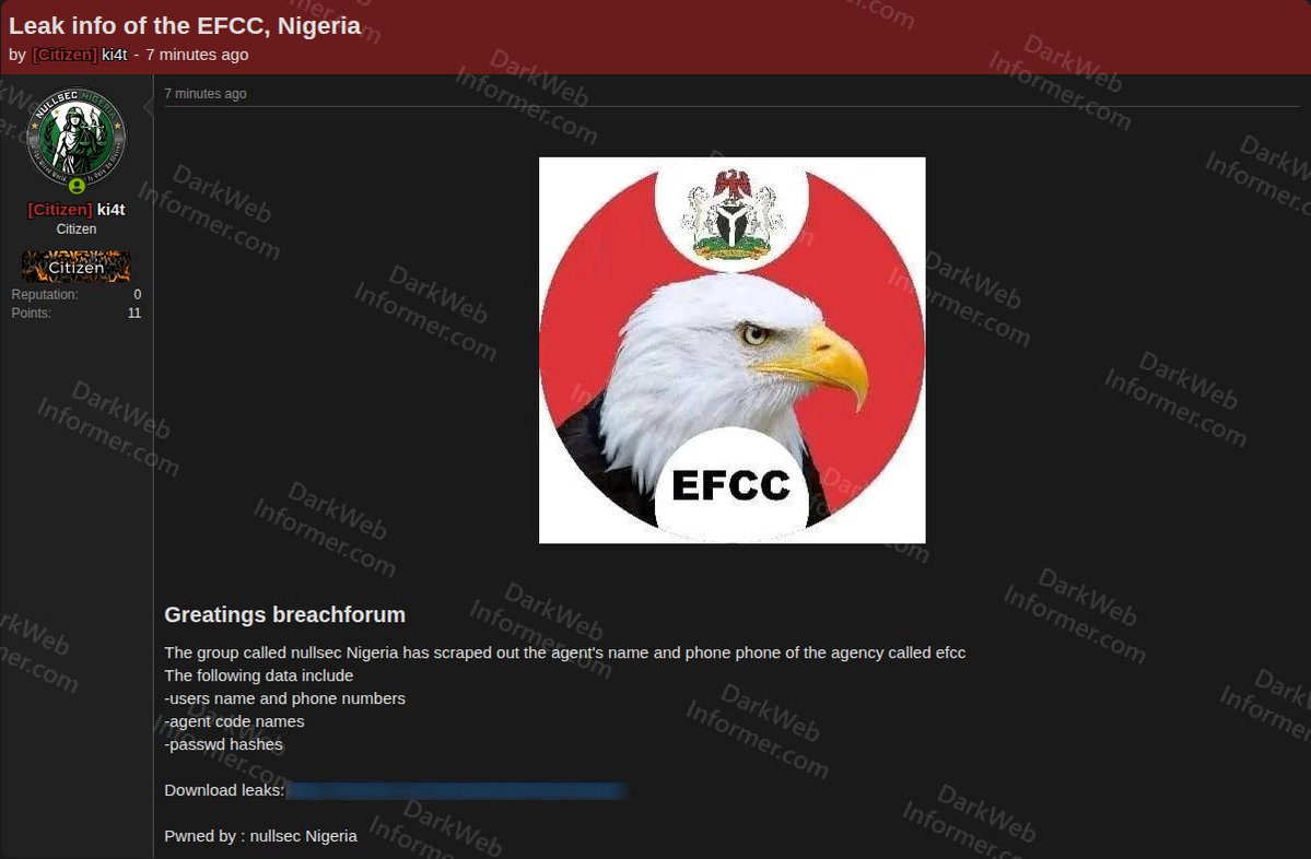 Dark Web Informer tweet media