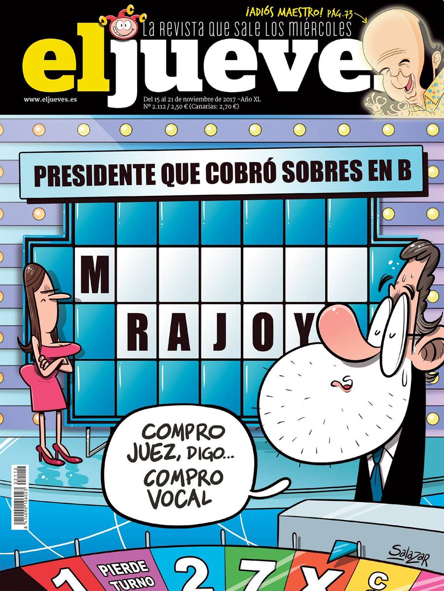 Sobre volando la justicia.
#MRajoy
