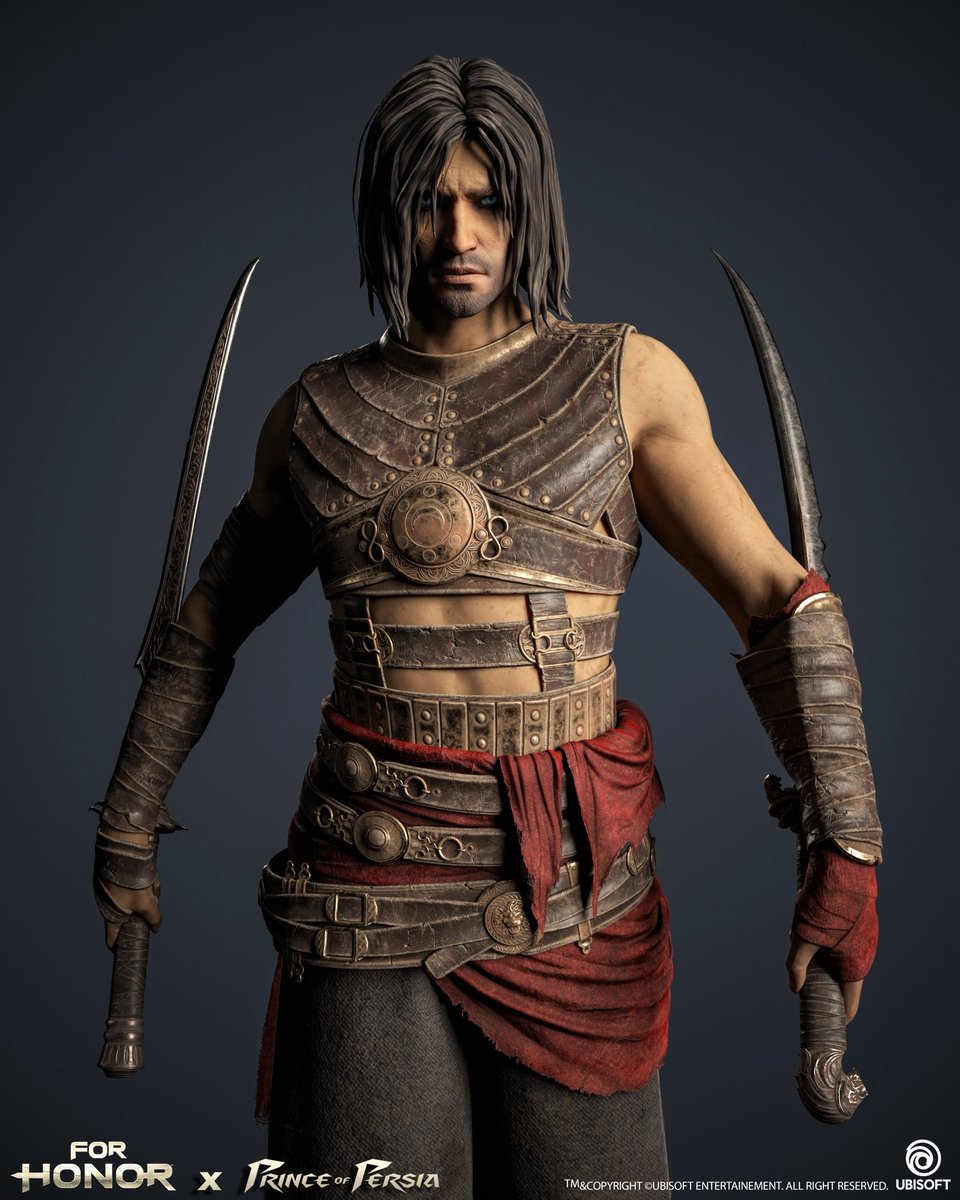 popuniversee's tweet image. Prince of Persia: Warrior Within – Prince model (For Honor)⚔️🔥

Model by Sébastien Heroux-Lefebvre, texture work by Annik Cherton.
#PrinceofPersia #Ubisoft