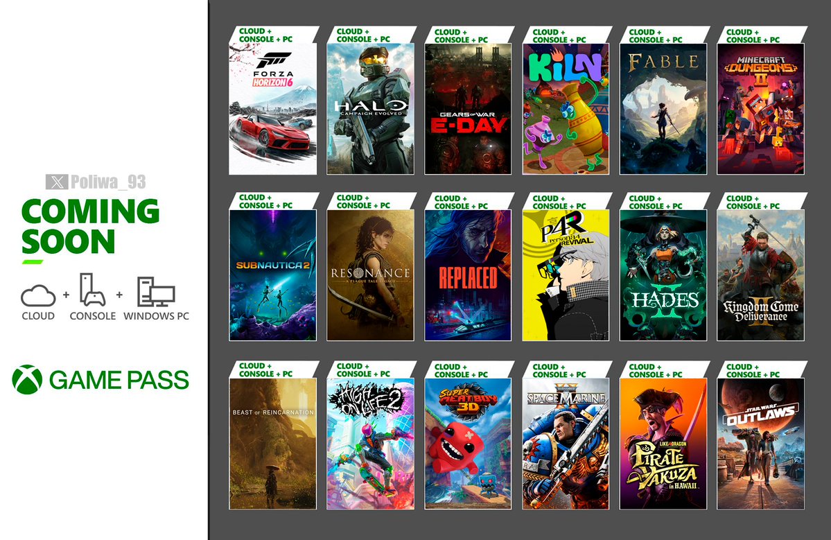 Fablebrazil's tweet image. Com a redução do #XBOXGAMEPASSULTIMATE - Os fã terão um ao lendário 

Todos esses jogos por 76$ ao mês podendo cair para 37$ ao dividir a conta ( e isso ignorando Q vc pode usar o Rewards para abater a assinatura saindo praticamente de Graça ) 🌟