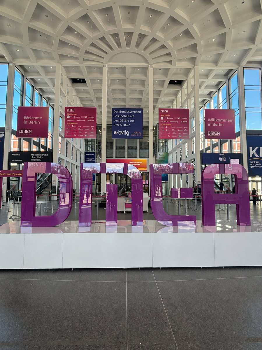 SIAR_SAS's tweet photo. Siar SAS participa activamente en uno de los eventos más importantes de Salud Digital en Europa, conectando con líderes del sector, explorando innovaciones en Tecnología, Inteligencia Artificial y Gestión de la Información.
¡Seguimos impulsando soluciones que transforman el futuro!
#DMEA2026 #SiarSAS #DigitalHealth #Innovación #TransformaciónDigital