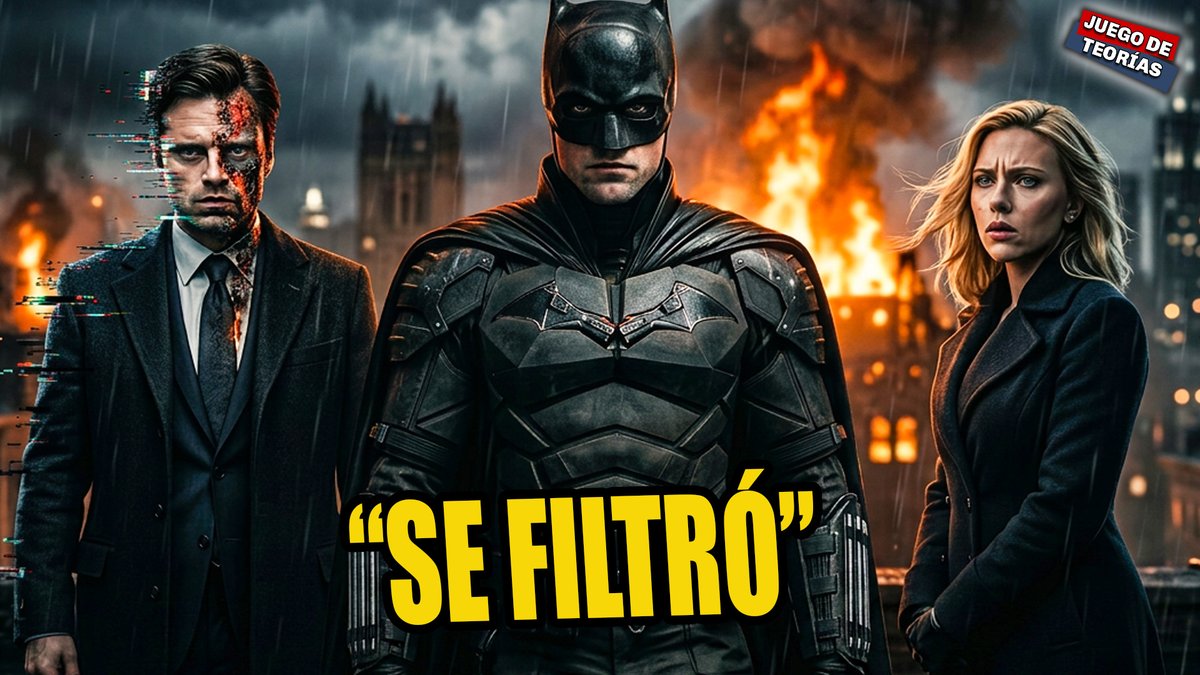 JuegoDeTeorias's tweet image. 🚨NUEVO VIDEO🚨
#Batman #DC
¿Y si el papel de Scarlett Johansson es la CLAVE de #TheBatman – Part II? 😳

Sebastian Stan será Harvey Dent… pero todo podría girar alrededor de ELLA 👀

👉 Te cuento la teoría completa acá👇

youtu.be/5zUj91EXx2o