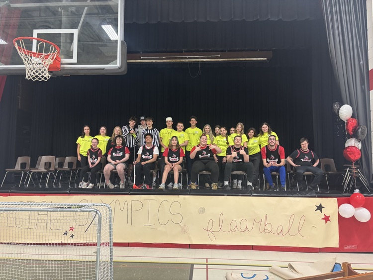 NCollegiate's tweet photo. Today our Special Olympics Floorball team hosted a tournament with teams from NLSS, LCCVI, and GLSS. Fast action, loud cheers, and awesome competition between schools! Well done athletes and their cheering squads. 🌟🏆🌟 https://t.co/coHFyDo5Hn