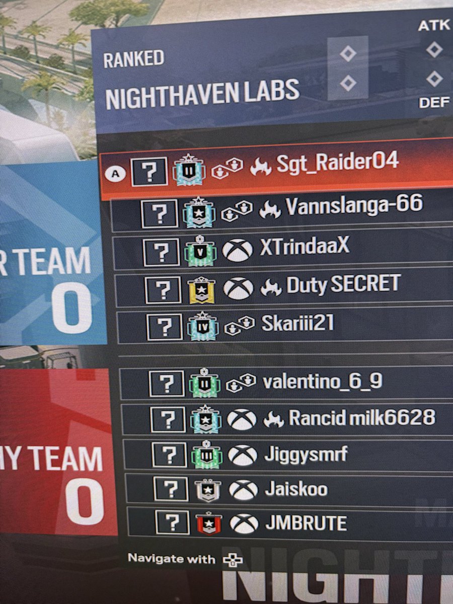 DutyEu's tweet photo. @Rainbow6Game Currently in game remember everyone will be loading in same time so you may crash https://t.co/U9uqowZJsl
