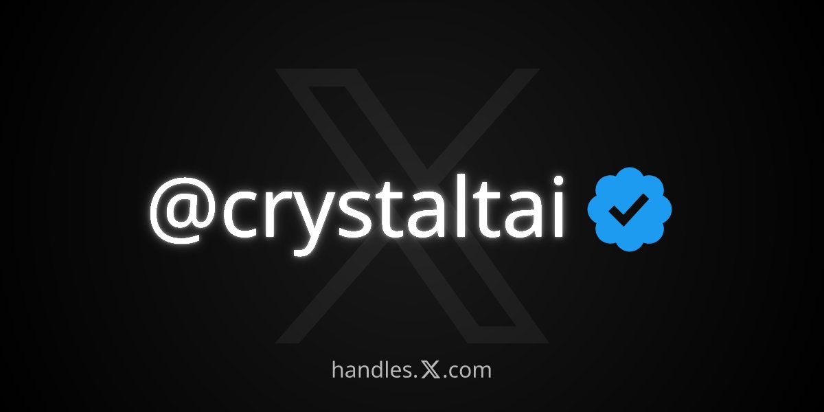 Crystal Tai tweet media