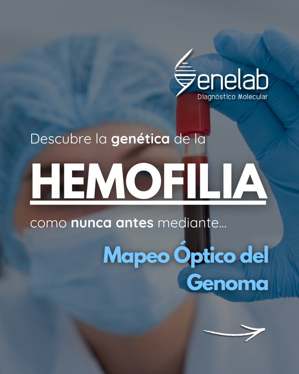 GenelabL's tweet image. La hemofilia es un trastorno genético que requiere de un diagnóstico preciso. 🧬
Hoy, tecnologías como el Mapeo Óptico del Genoma (OGM) permiten identificar alteraciones complejas con una resolución sin precedentes.

📲 Contáctanos al 55 1849 9455.

#Hemofilia #OGM #Genelab