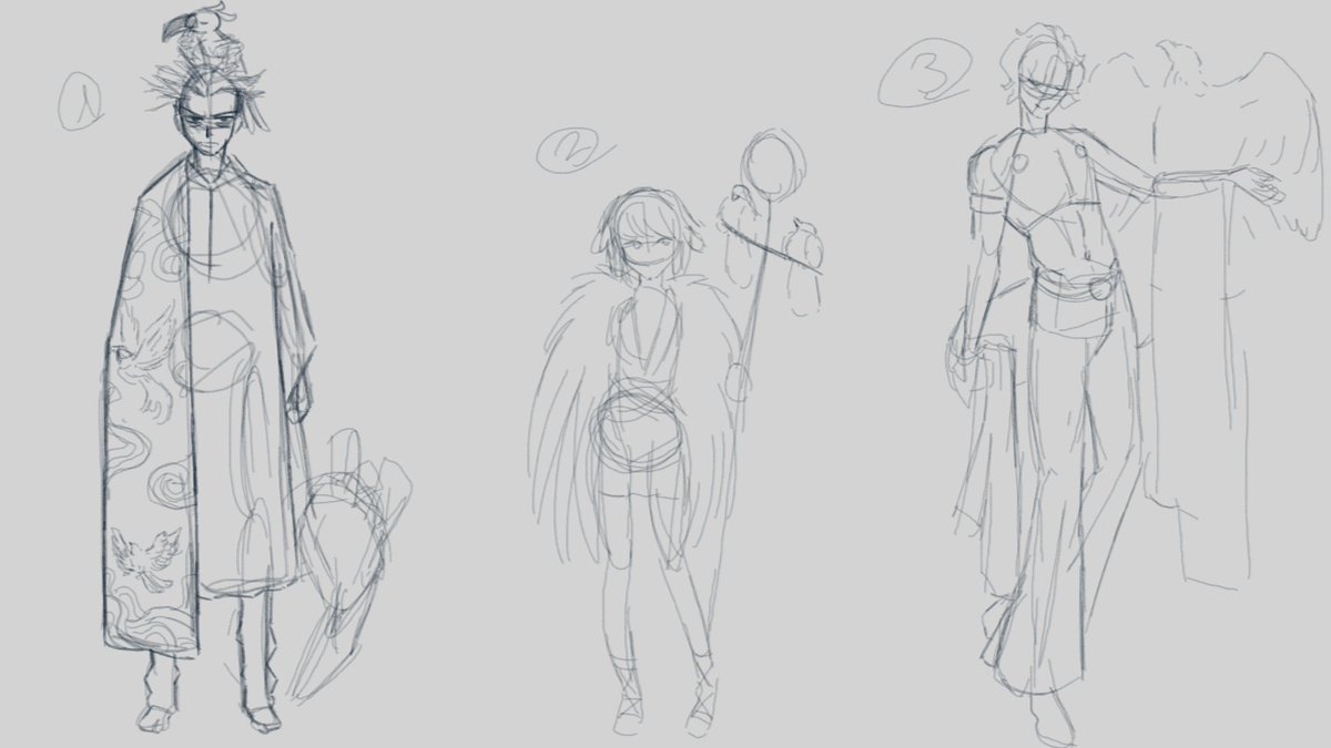 Luftberg's tweet photo. 96/100

Hi for today more concept art/characters designs (｡◕‿◕｡) 
I'm happy with how some look it was a blast and great fun (★≧▽^))★☆

#art #digitalart #charadesign #characterdesign #conceptart https://t.co/YKeGnnmOH0
