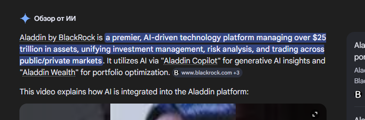 deer007d31's tweet photo. @Gemini Black Rock using Aladdin AI https://t.co/hwIJFQEeWT